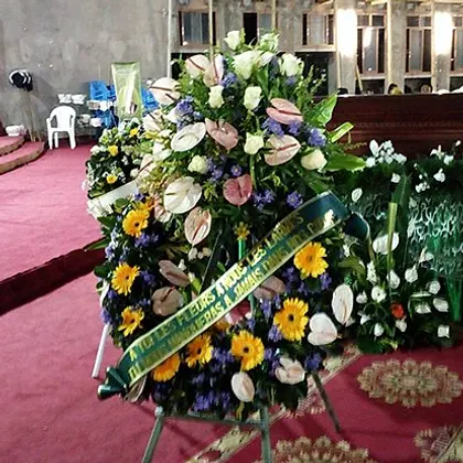 Funeral flowers and decoration in Yaoundé